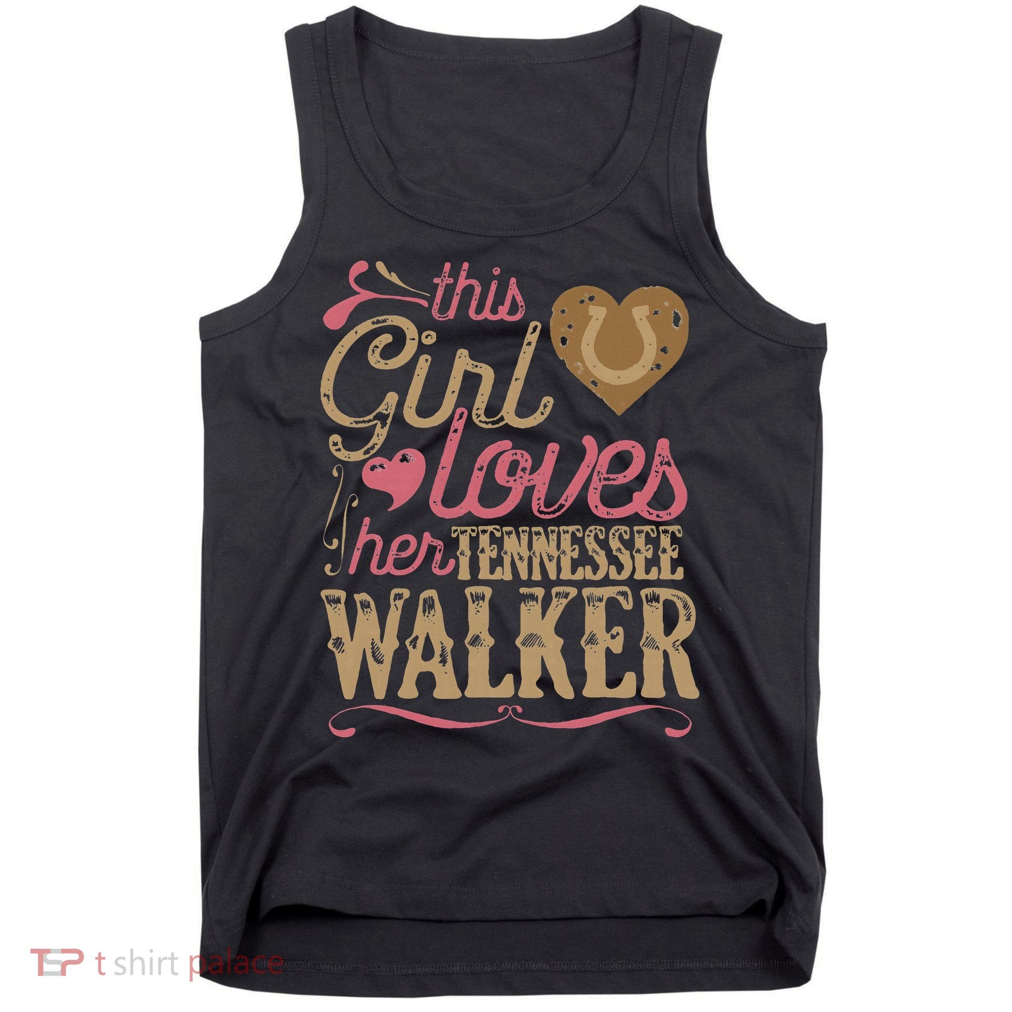 funny Tennessee Walker Horse Gift Tee Walking Tank Top