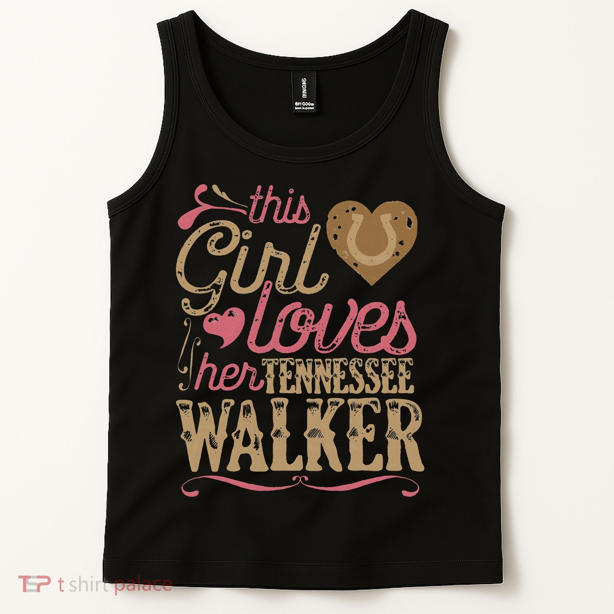 funny Tennessee Walker Horse Gift Tee Walking Tank Top