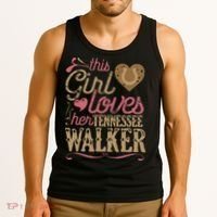 funny Tennessee Walker Horse Gift Tee Walking Tank Top thumb 3