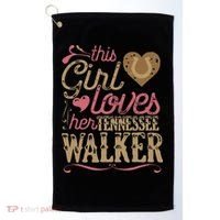 funny Tennessee Walker Horse Gift Tee Walking Golf Towel thumb 0