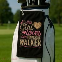 funny Tennessee Walker Horse Gift Tee Walking Golf Towel thumb 2