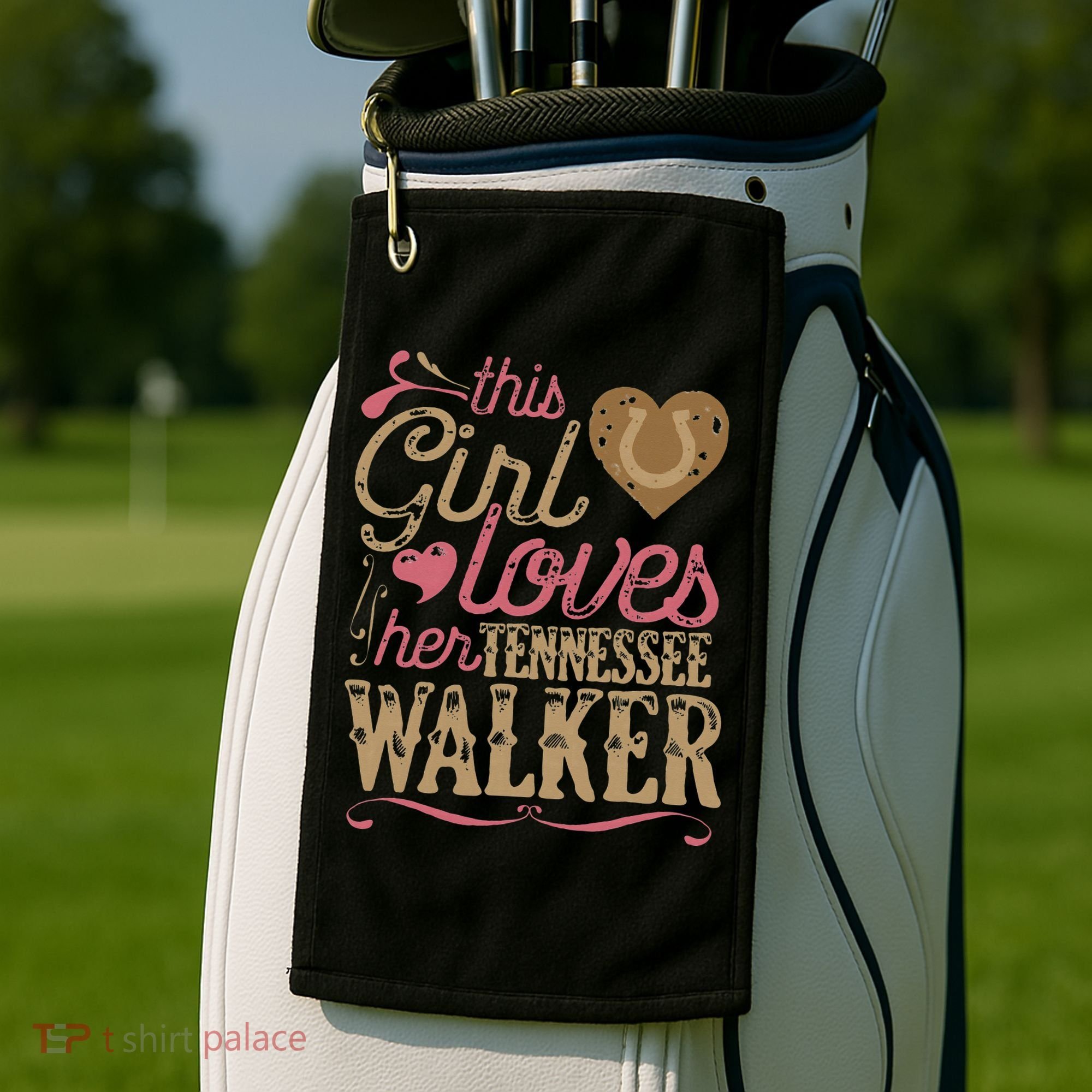 funny Tennessee Walker Horse Gift Tee Walking Golf Towel