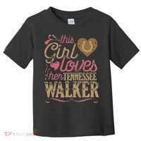 funny Tennessee Walker Horse Gift Tee Walking Toddler T-Shirt thumb 0