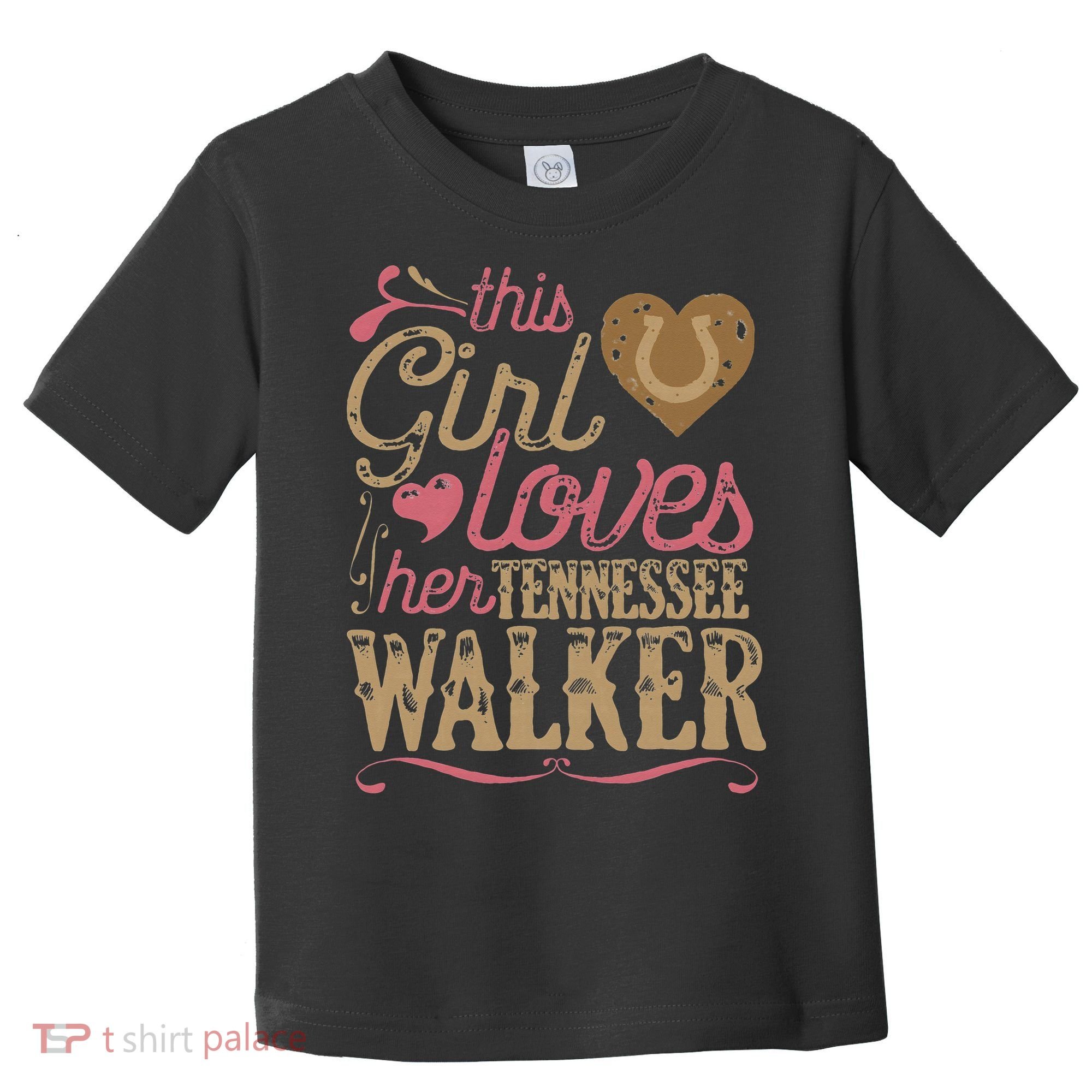funny Tennessee Walker Horse Gift Tee Walking Toddler T-Shirt