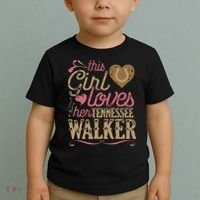 funny Tennessee Walker Horse Gift Tee Walking Toddler T-Shirt thumb 2