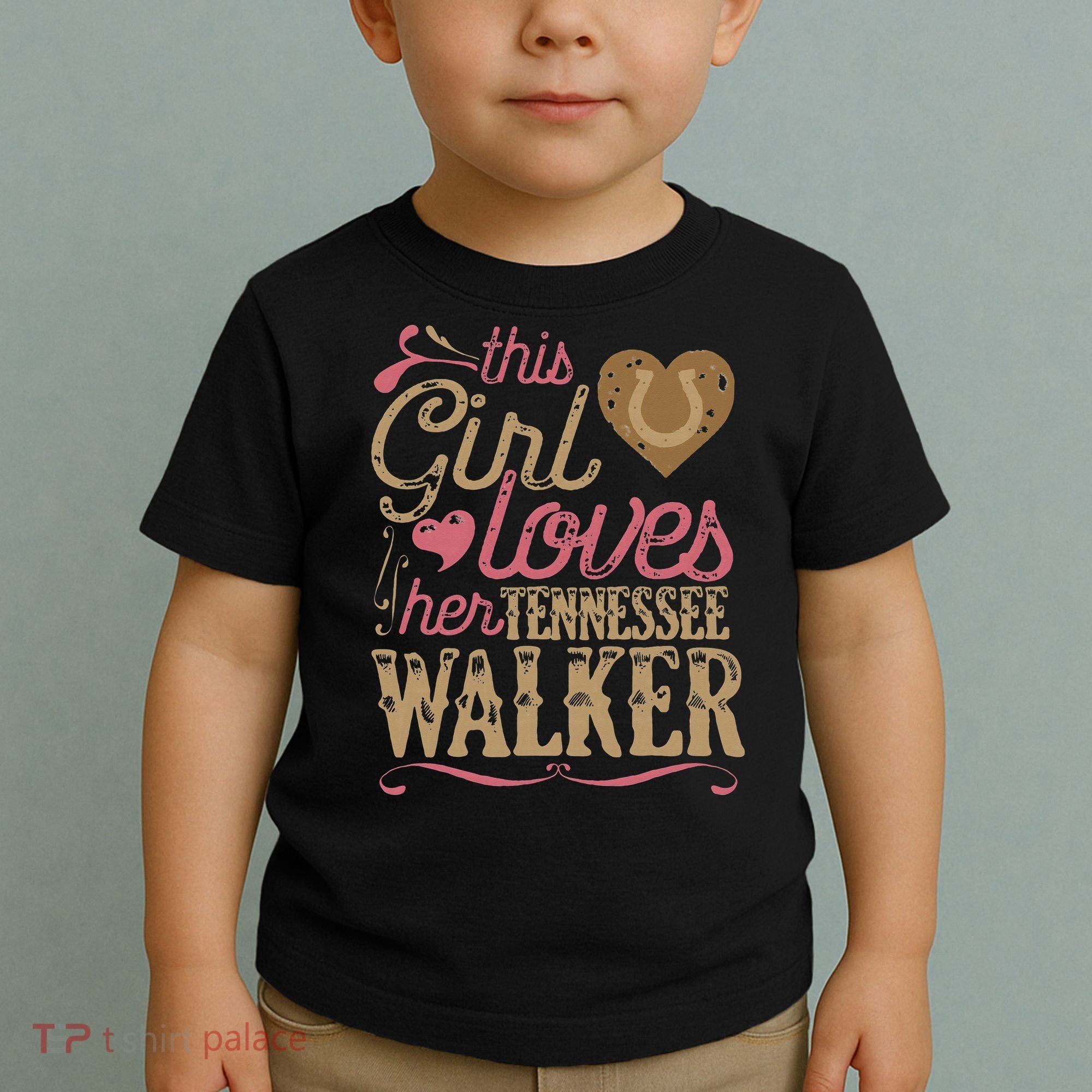 funny Tennessee Walker Horse Gift Tee Walking Toddler T-Shirt