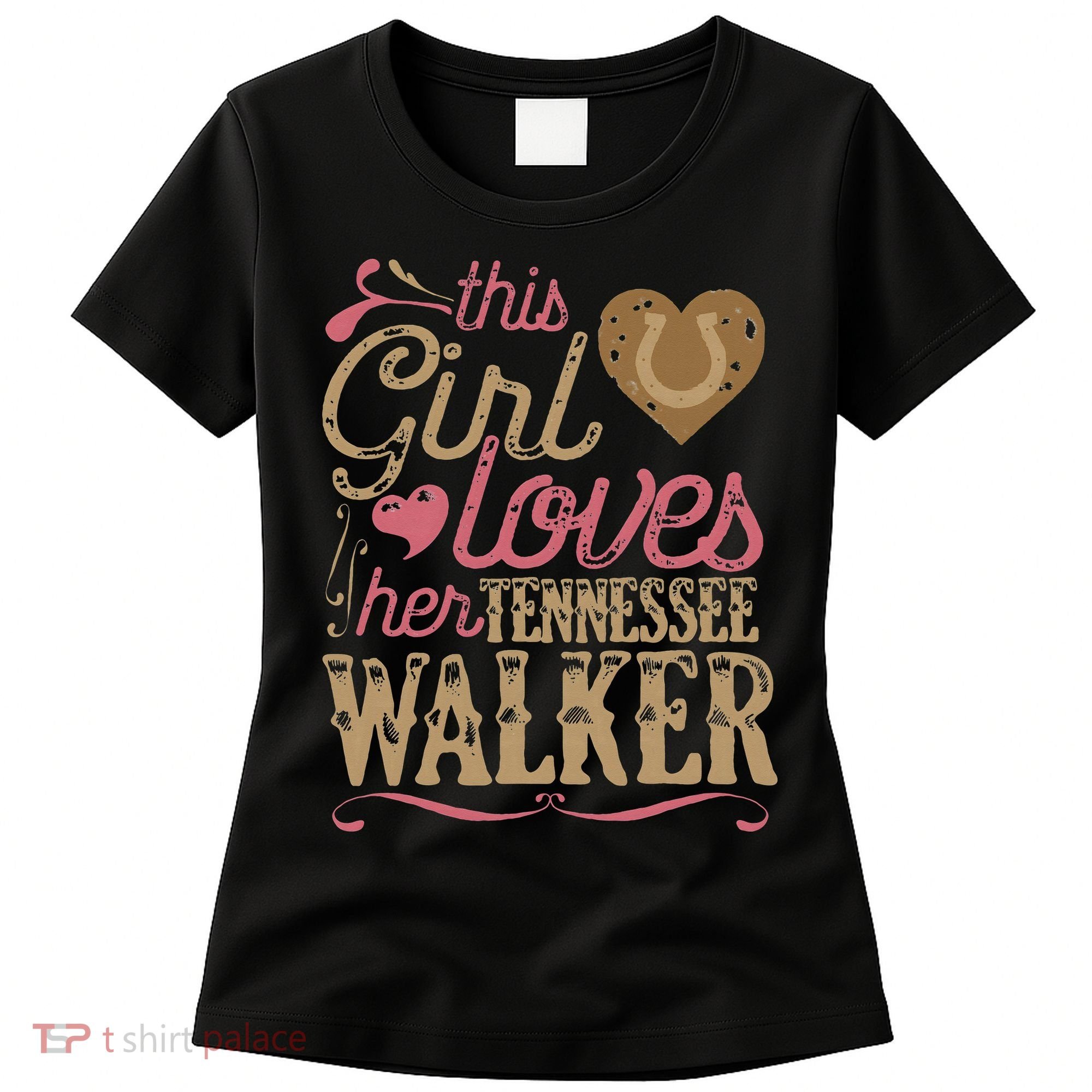 funny Tennessee Walker Horse Gift Tee Walking Women's T-Shirt