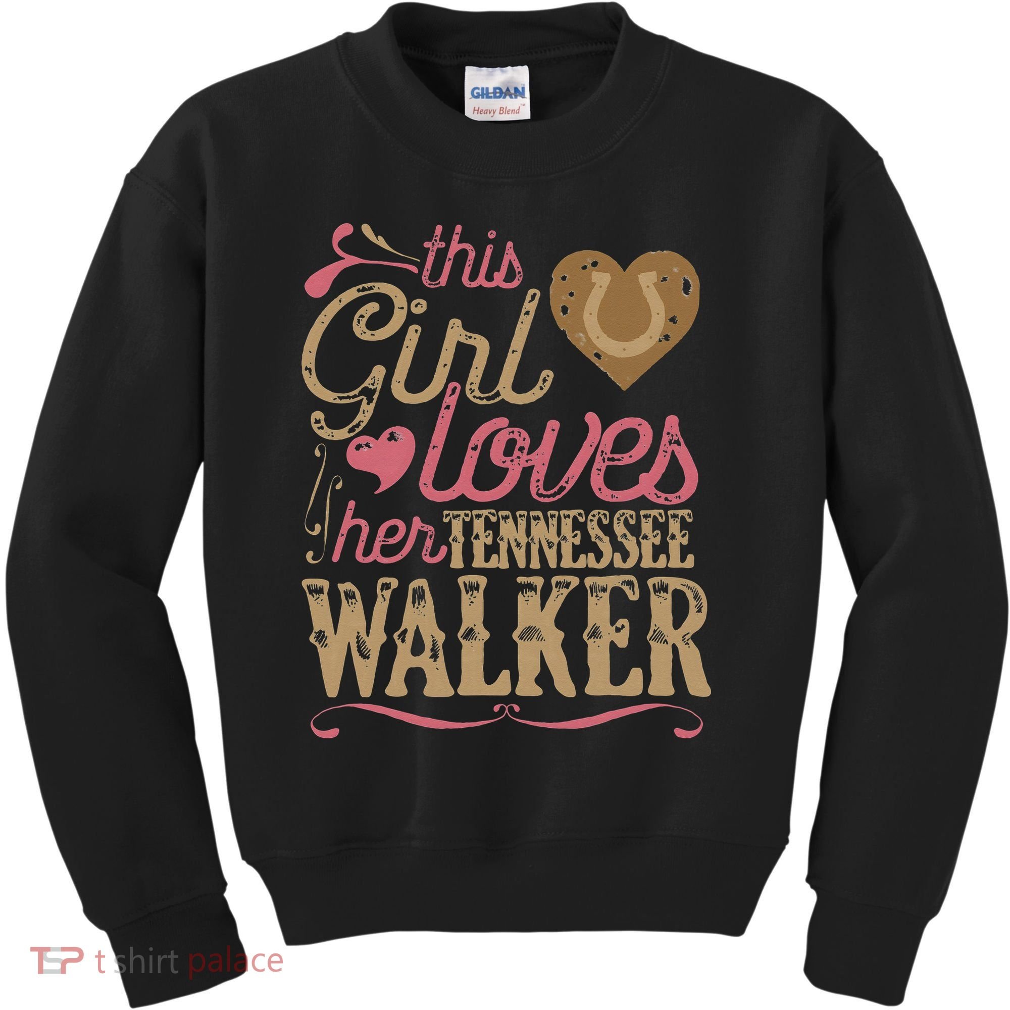 funny Tennessee Walker Horse Gift Tee Walking Kids Sweatshirt