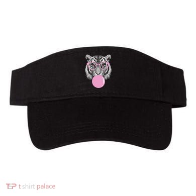 Funny Tiger Wearing Glasses And Blowing Visor
