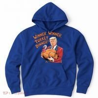 Funny Trump Winner Winner Turkey Dinner Thanksgiving Cute Gift Hoodie thumb 0