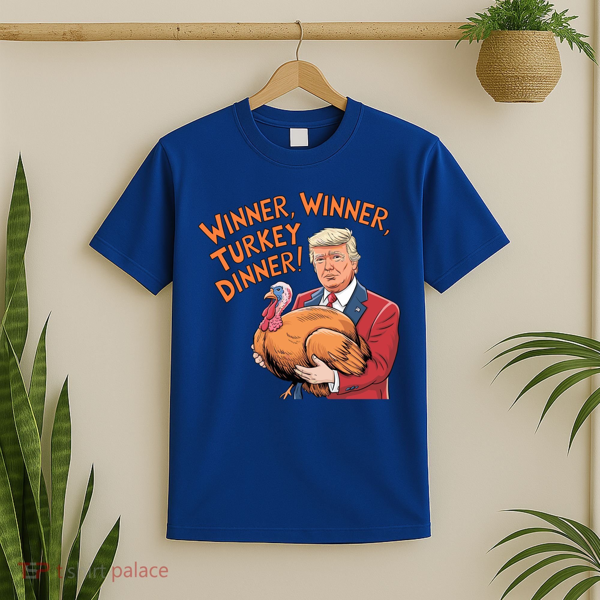 Funny Trump Winner Winner Turkey Dinner Thanksgiving Cute Gift T-Shirt