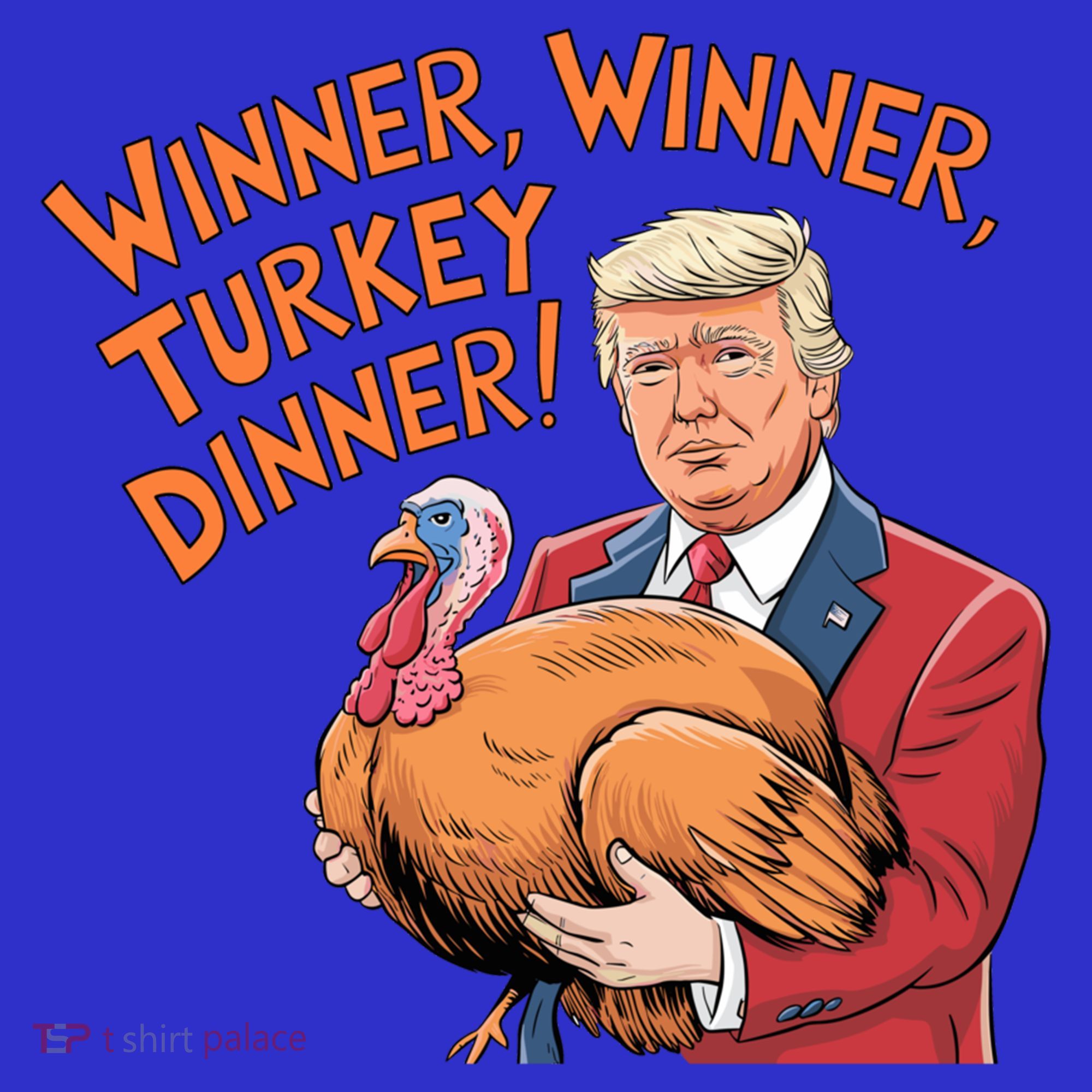 Funny Trump Winner Winner Turkey Dinner Thanksgiving Cute Gift Kids Sweatshirt