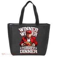 Funny Trump Winner Winner Turkey Dinner Thanksgiving Apparel Tote Bag thumb 0