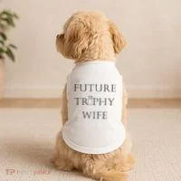 Future Trophy Wife Doggie Tank thumb 2