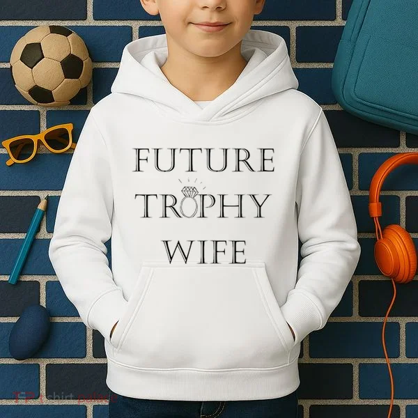 Future Trophy Wife Kids Hoodie