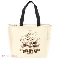 Follow The Word Not The Herd Tote Bag thumb 0