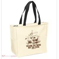 Follow The Word Not The Herd Tote Bag thumb 2