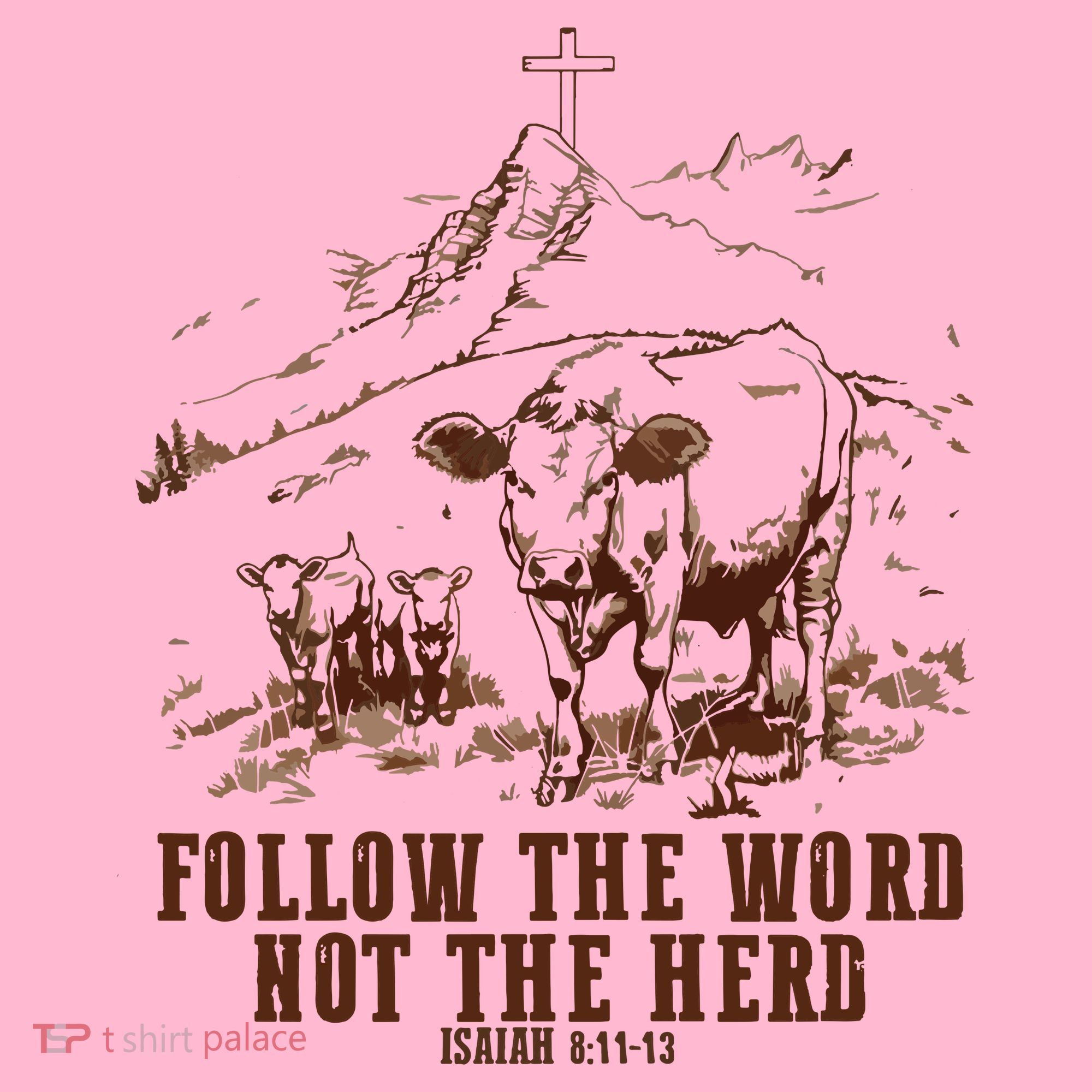 Follow The Word Not The Herd Coaster
