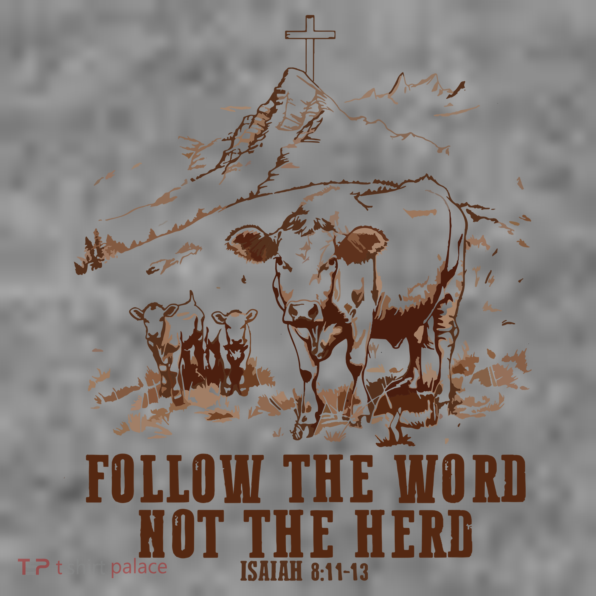 Follow The Word Not The Herd Toddler Hoodie