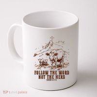 Follow The Word Not The Herd Coffee Mug thumb 0