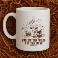 Follow The Word Not The Herd Coffee Mug thumb 2