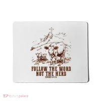 Follow The Word Not The Herd Mousepad thumb 0