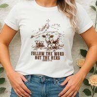 Follow The Word Not The Herd Women's T-Shirt thumb 2