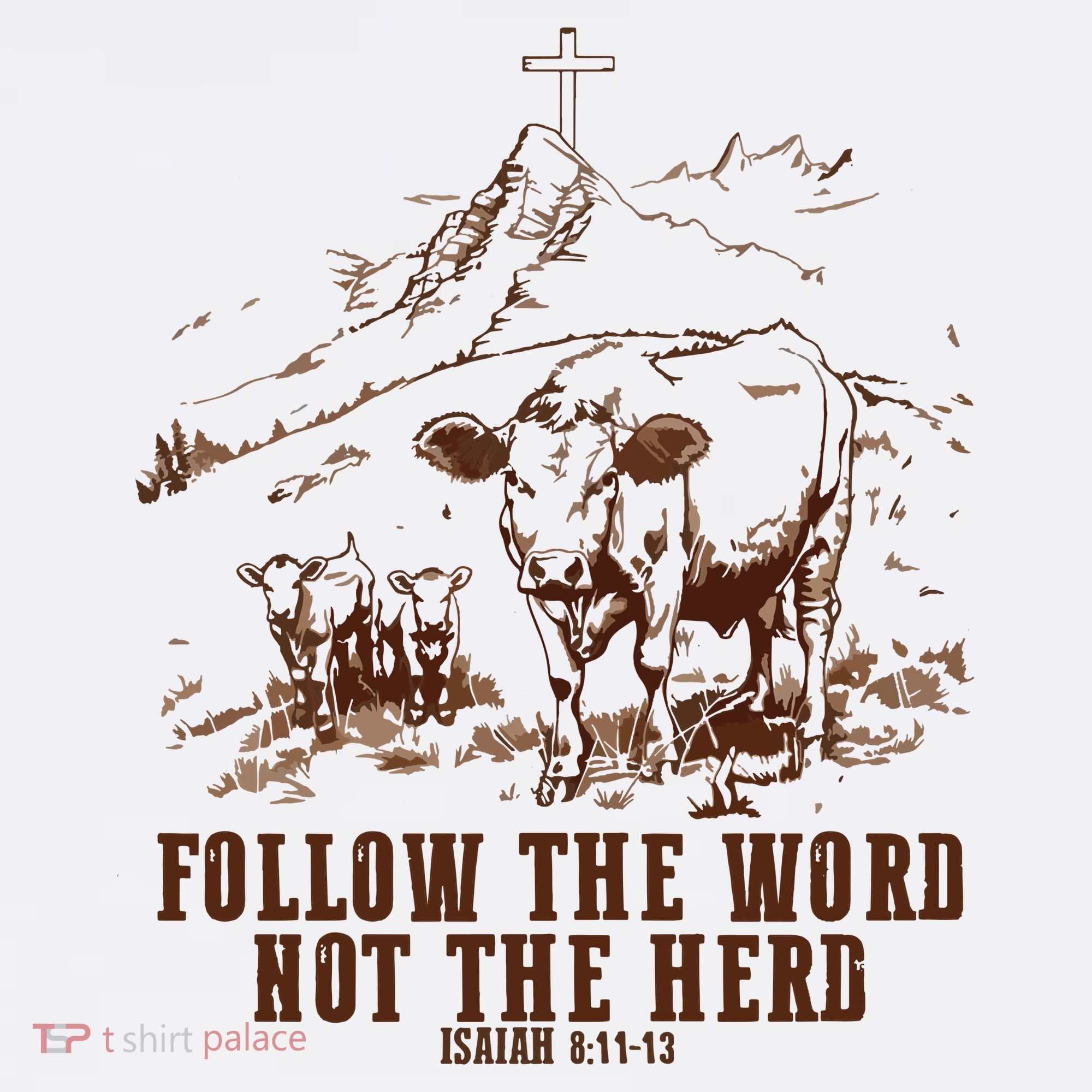 Follow The Word Not The Herd Kids Sweatshirt
