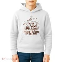 Follow The Word Not The Herd Kids Hoodie thumb 4