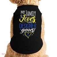 Family T21 World Down Syndrome Awareness Day Doggie Tank thumb 0