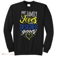 Family T21 World Down Syndrome Awareness Day Sweatshirt thumb 0