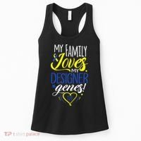 Family T21 World Down Syndrome Awareness Day Women's Tank Top thumb 0