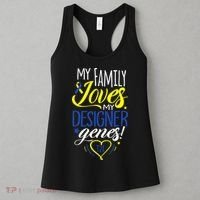 Family T21 World Down Syndrome Awareness Day Women's Tank Top thumb 3