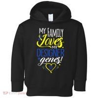 Family T21 World Down Syndrome Awareness Day Toddler Hoodie thumb 0