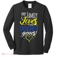 Family T21 World Down Syndrome Awareness Day Kids Long Sleeve Shirt thumb 0