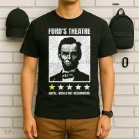 Ford's Theater Would Not Recommend Abraham Lincoln T-Shirt thumb 6