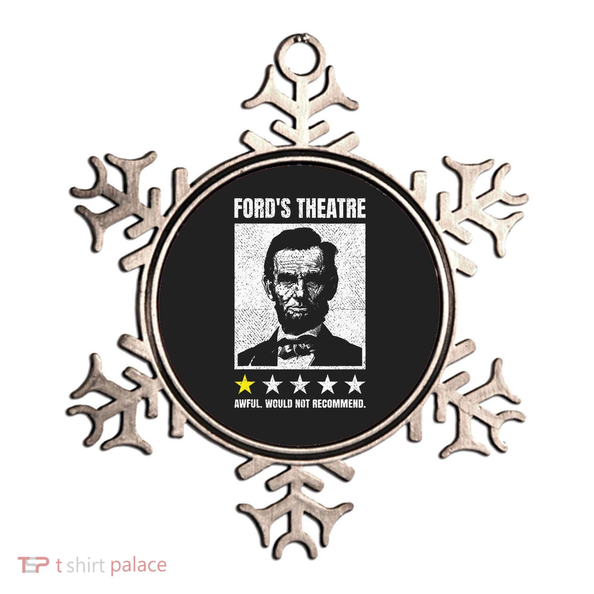 Ford's Theater Would Not Recommend Abraham Lincoln Ornament