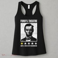 Ford's Theater Would Not Recommend Abraham Lincoln Women's Tank Top thumb 3