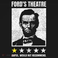 Ford's Theater Would Not Recommend Abraham Lincoln Women's Long Sleeve Shirt thumb 2