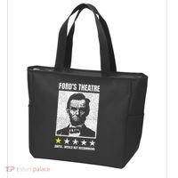 Ford's Theater Would Not Recommend Abraham Lincoln Tote Bag thumb 3