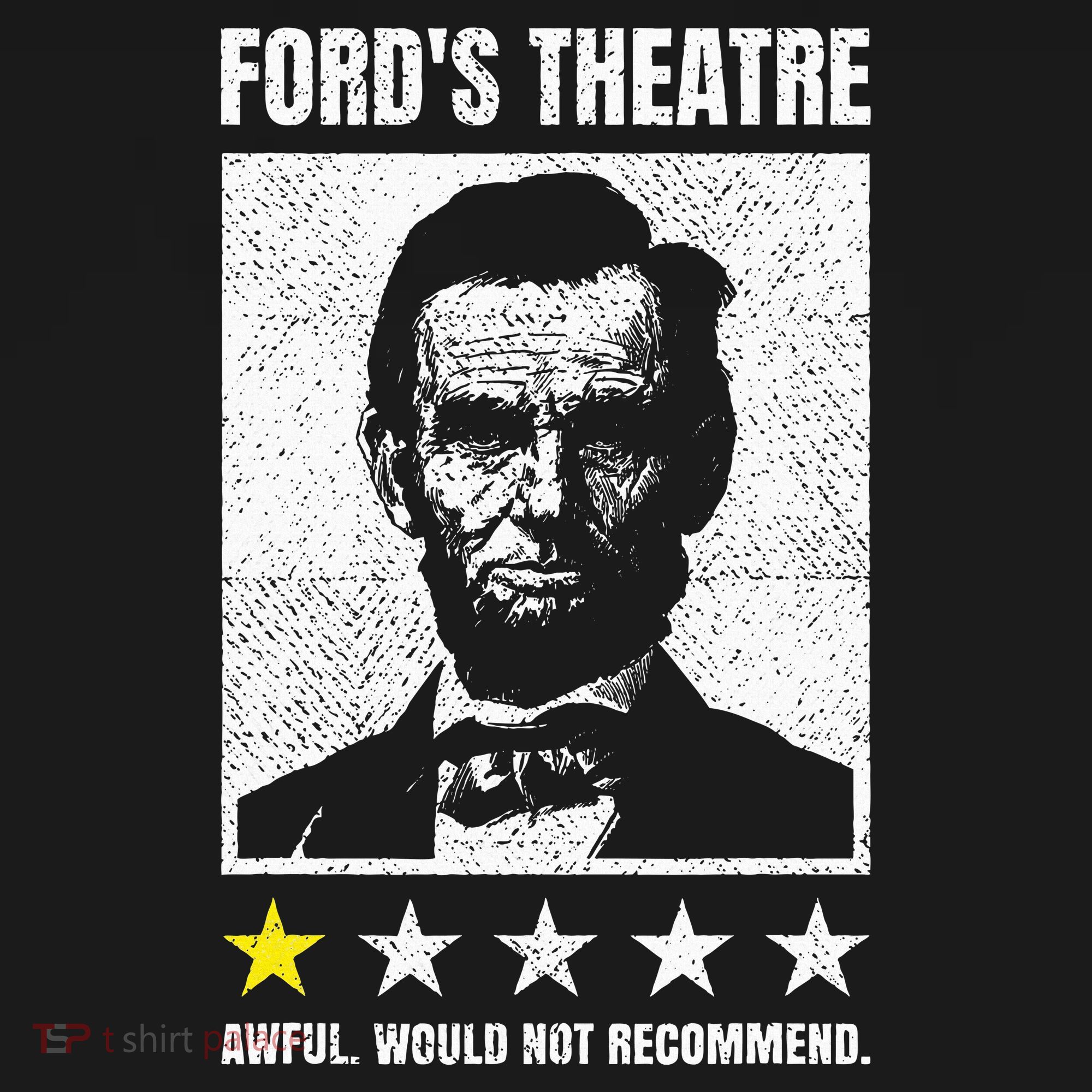 Ford's Theater Would Not Recommend Abraham Lincoln Tote Bag