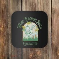 Frog Teacher Weird Teachers Build Character Coaster thumb 0