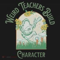 Frog Teacher Weird Teachers Build Character Coaster thumb 2