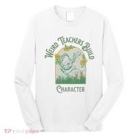 Frog Teacher Weird Teachers Build Character Long Sleeve Shirt thumb 0