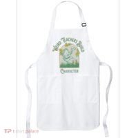 Frog Teacher Weird Teachers Build Character Apron thumb 0