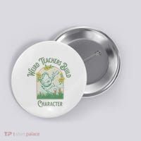 Frog Teacher Weird Teachers Build Character Button thumb 0