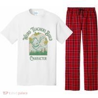 Frog Teacher Weird Teachers Build Character Pajama Set thumb 0