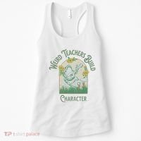 Frog Teacher Weird Teachers Build Character Women's Tank Top thumb 0