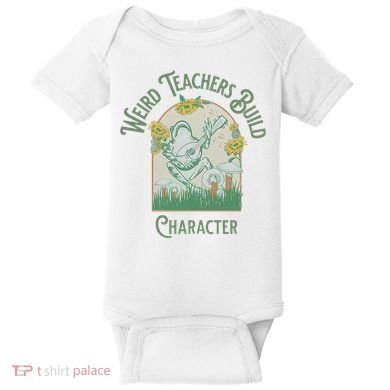 Frog Teacher Weird Teachers Build Character Baby Bodysuit