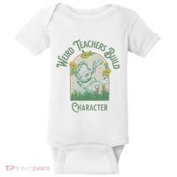 Frog Teacher Weird Teachers Build Character Baby Bodysuit thumb 0